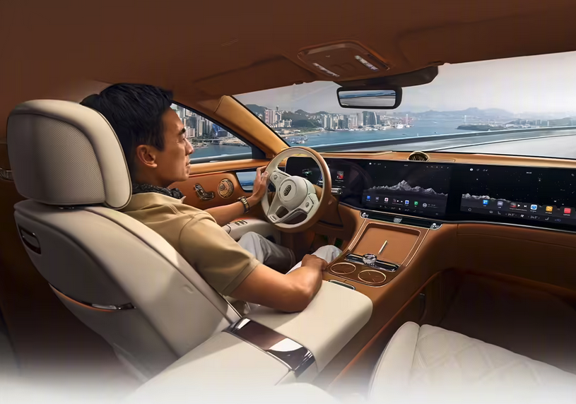 鸿蒙智行尊界S800首发HUAWEI ADS 4辅助驾驶系统